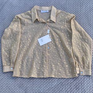 Italian Silvanna Cirri by Cisil kids shimmer shirt
